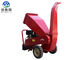 15KW Mulcher chipper en bois diesel rouge, font du jardinage machine chipper de défibreur fournisseur