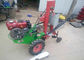 Rouge + machine blanche de Reaper de paddy, petite découpeuse de blé avec le tracteur fournisseur